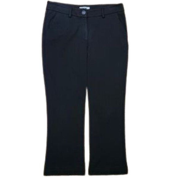 KENNETH COLE REACTION Black mid rise straight leg business casual trouse… - Picture 2 of 11